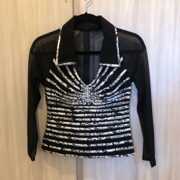 bebe Tops - Dressy Blouse